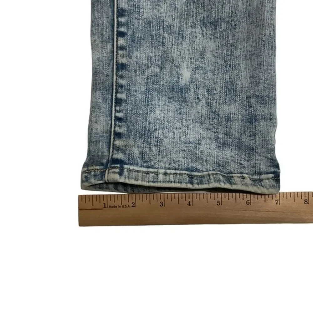 CJ BLACK  Skinny Flex Jeans Distressed  Mens Denim Blue  38 X 30  (Tag 38x32)